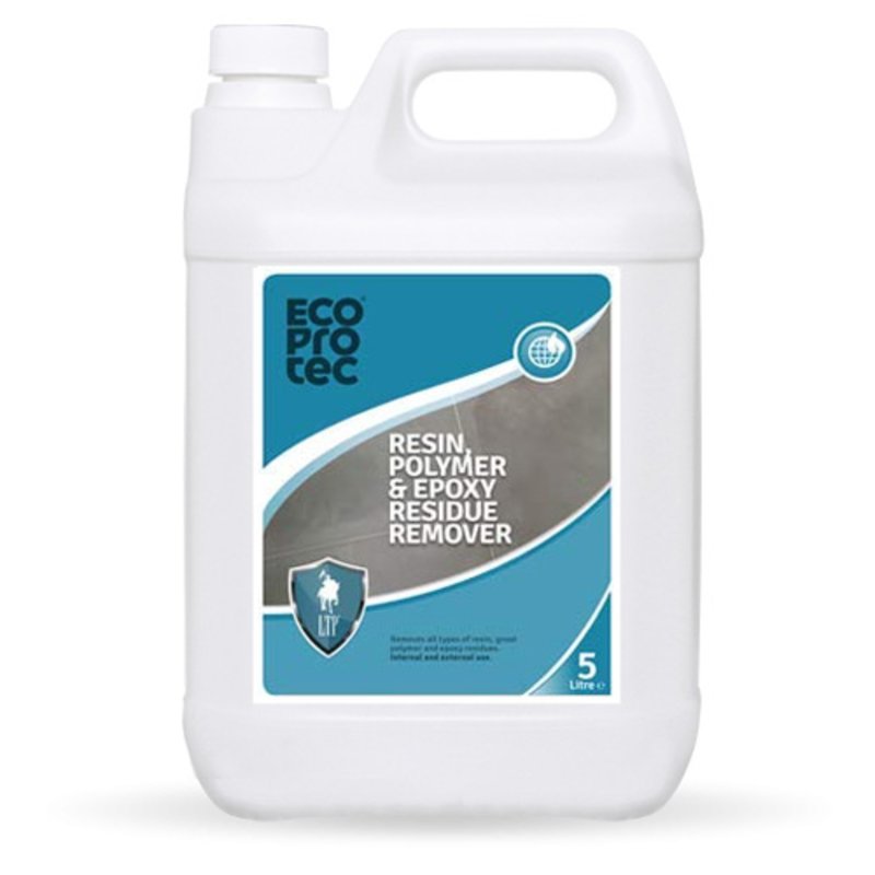LTP Ecoprotec Resin, Polymer & Epoxy Residue Remover - 5L - Clear