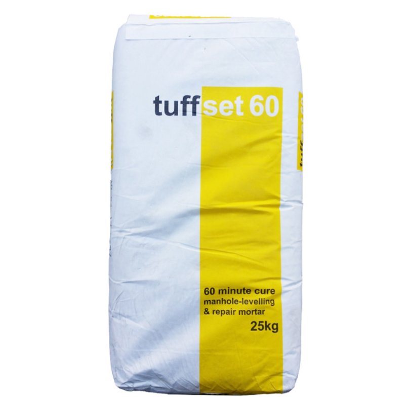 Steintec Tuffset 60 Rapid Mortar - 25KG - Grey
