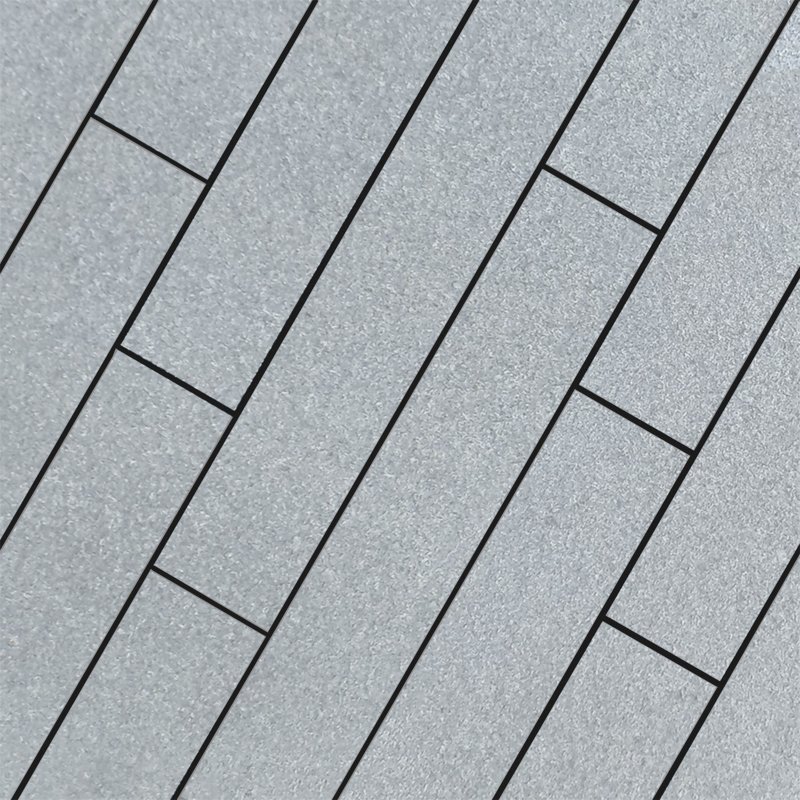 Dark Grey Sawn & Flamed Natural Granite Planks (900x150 Packs) - Dark Grey