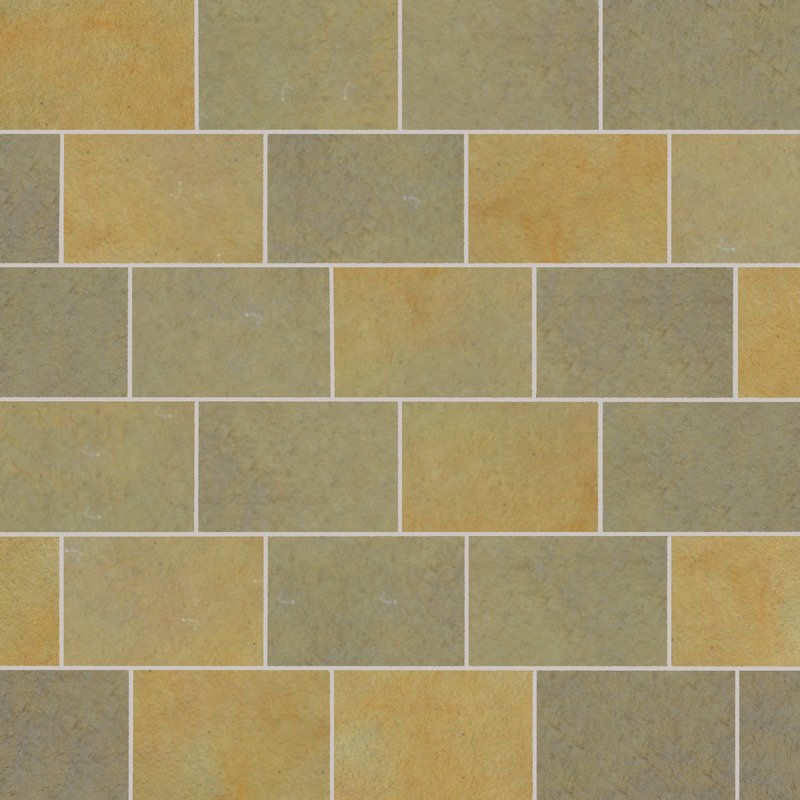 Kota Yellow Tumbled Natural Limestone Paving (840x560 Packs) - Kota Yellow