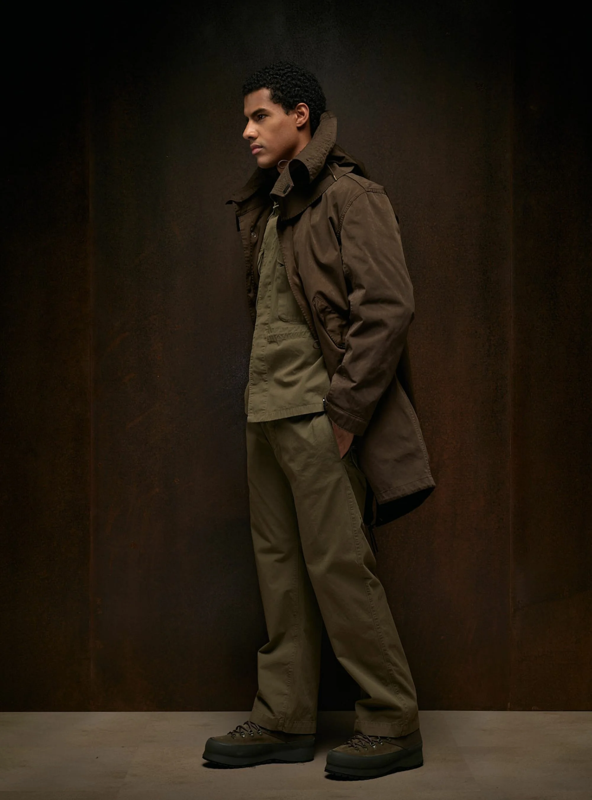 [極美品]Ten-C Parka - 焦茶/ size52 Ten C Parka - Size 52 IT