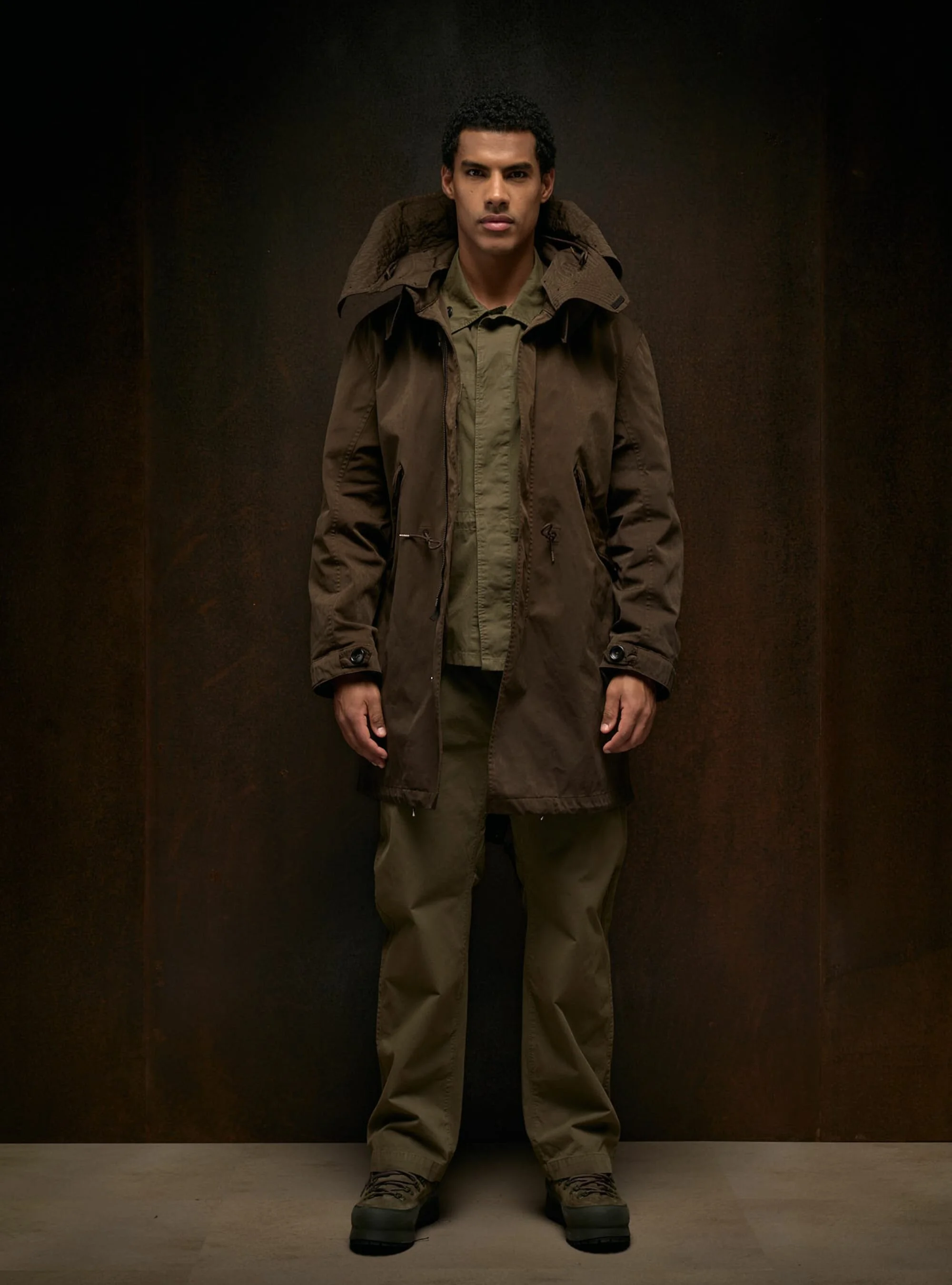 [極美品]Ten-C Parka - 焦茶/ size52 極美品]Ten-C Parka - 焦茶/ size52