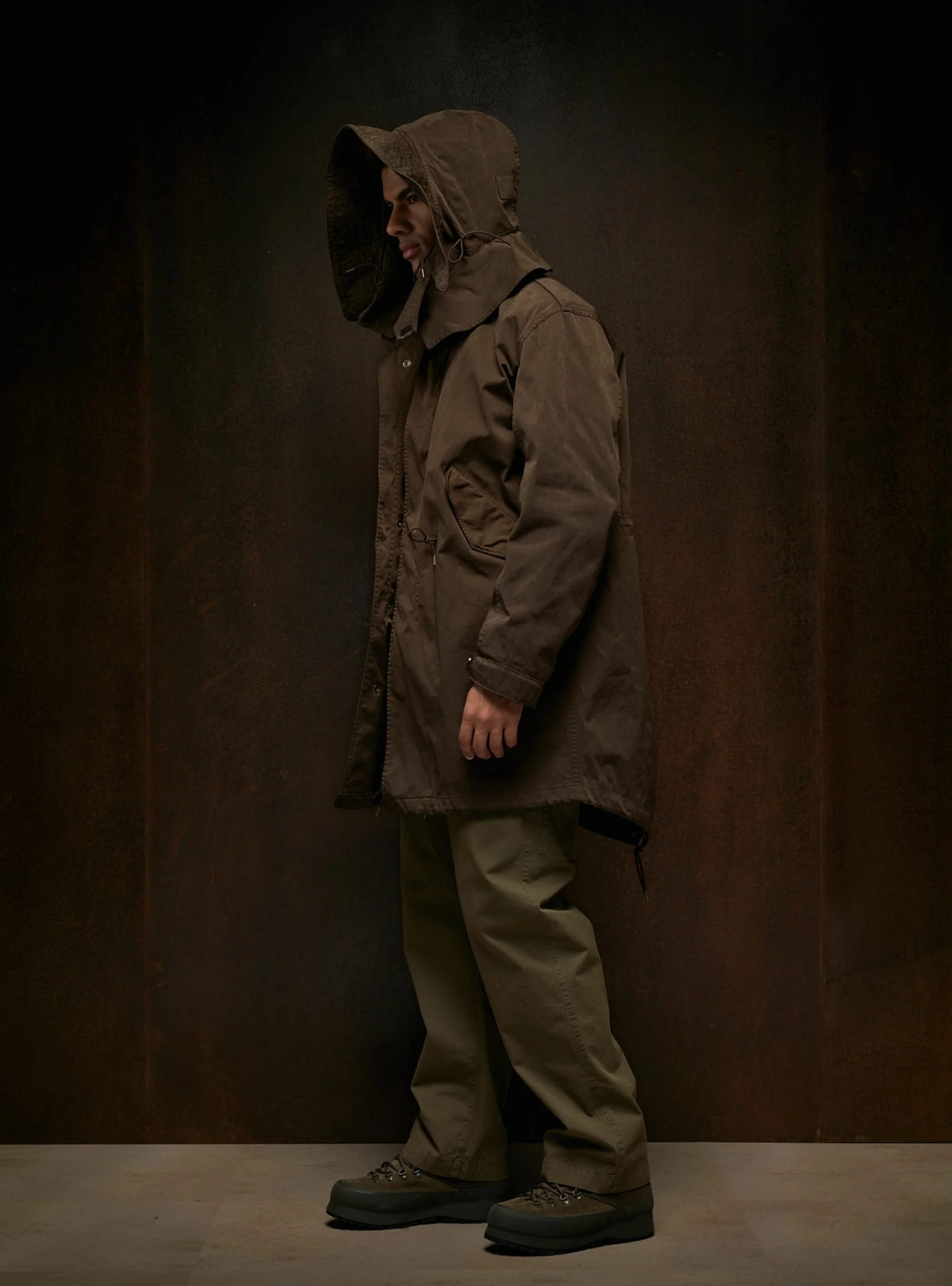 [極美品]Ten-C Parka - 焦茶/ size52 極美品]Ten-C Parka - 焦茶/ size52