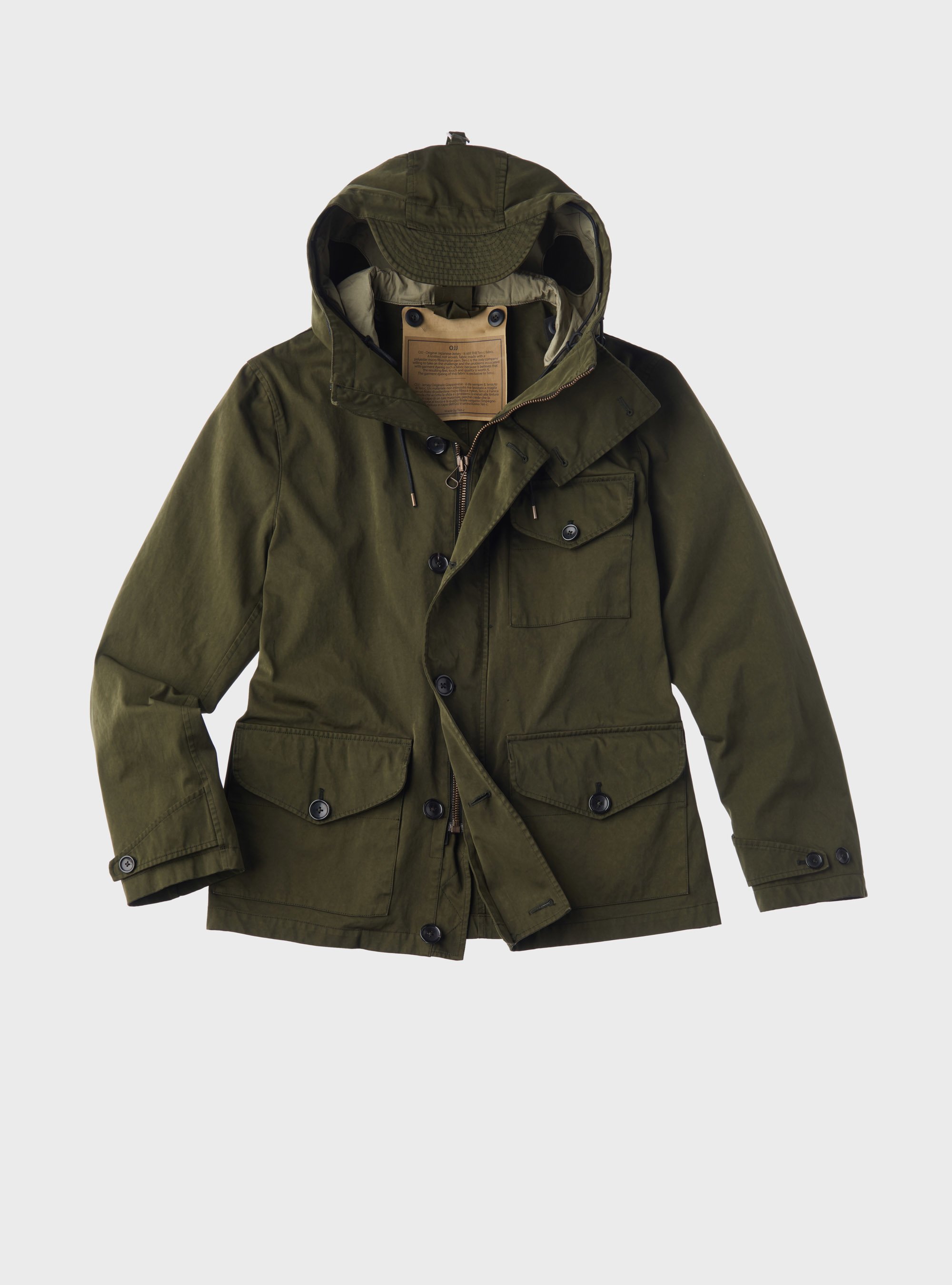 navy parka