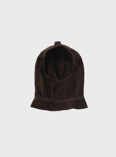 TEN C - WOOL FELT HOOD - Green Lizard - TEN C