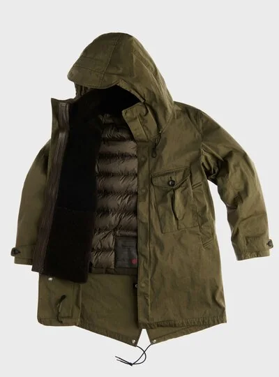 Ten-c cyclone parka サイクロンパーカ 50 stone Ten c】 CYCLONE PARKA -Amanojak.