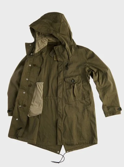 TEN C - CYCLONE PARKA - Green Lizard - TEN C