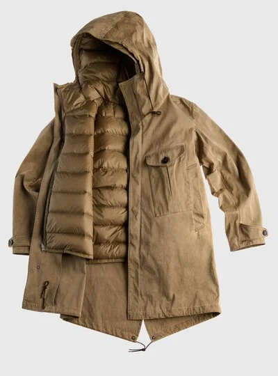 Ten-c / CYCLONE PARKA モッズコート46 ダウンライナー付 Ten-c / CYCLONE PARKA | public