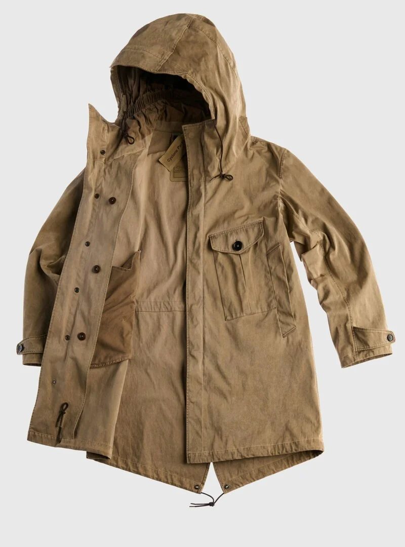 CYCLONE PARKA - TERRA DI SIENA