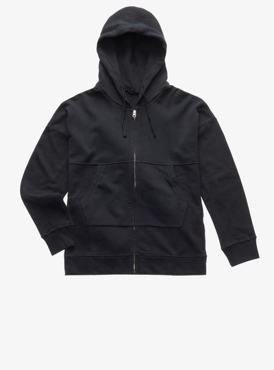 TEN C - OPEN SWEATSHIRT - Black - TEN C