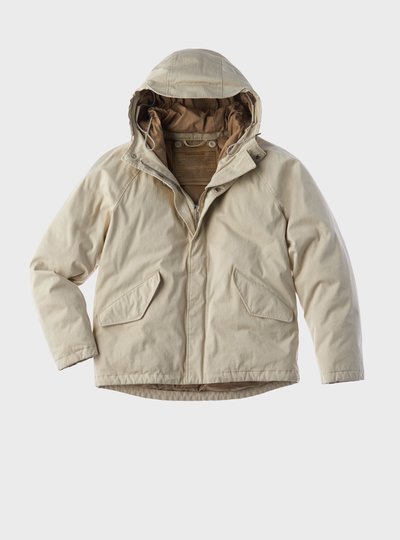 TEN C - KEY DOWN ANORAK - Gauze White - TEN C