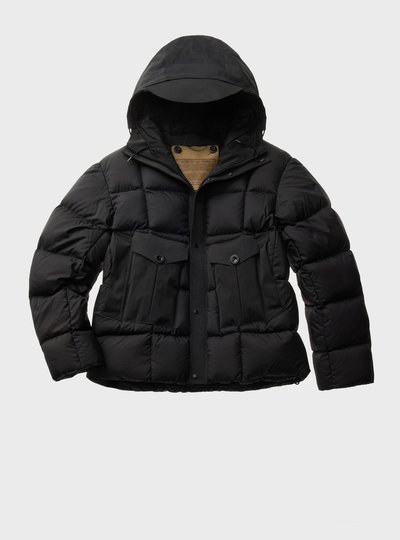 TEN C - TEMPEST COMBO DOWN JACKET - Black - TEN C