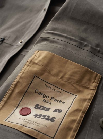 Ten-C Cargo Parka インナーダウン付属 Cargo Parka | Ten c ®