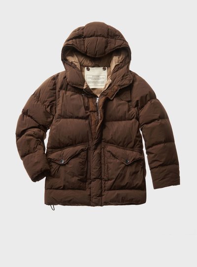 TEN C - POLAR DOWN PARKA - Black Coffee - TEN C