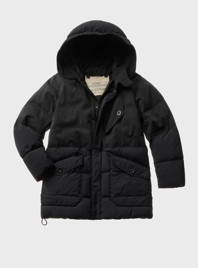 TEN C - STORM COMBO DOWN JACKET - Black - TEN C