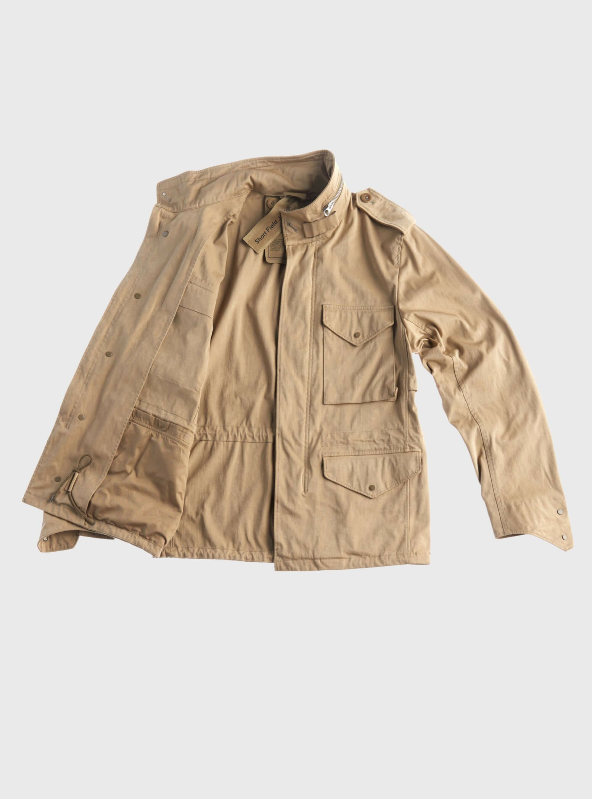 TEN C - SHORT FIELD JACKET - Almond - TEN C