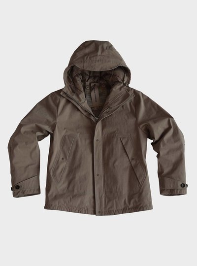 TEN C - WINDBLUSE ANORAK - Almond - TEN C
