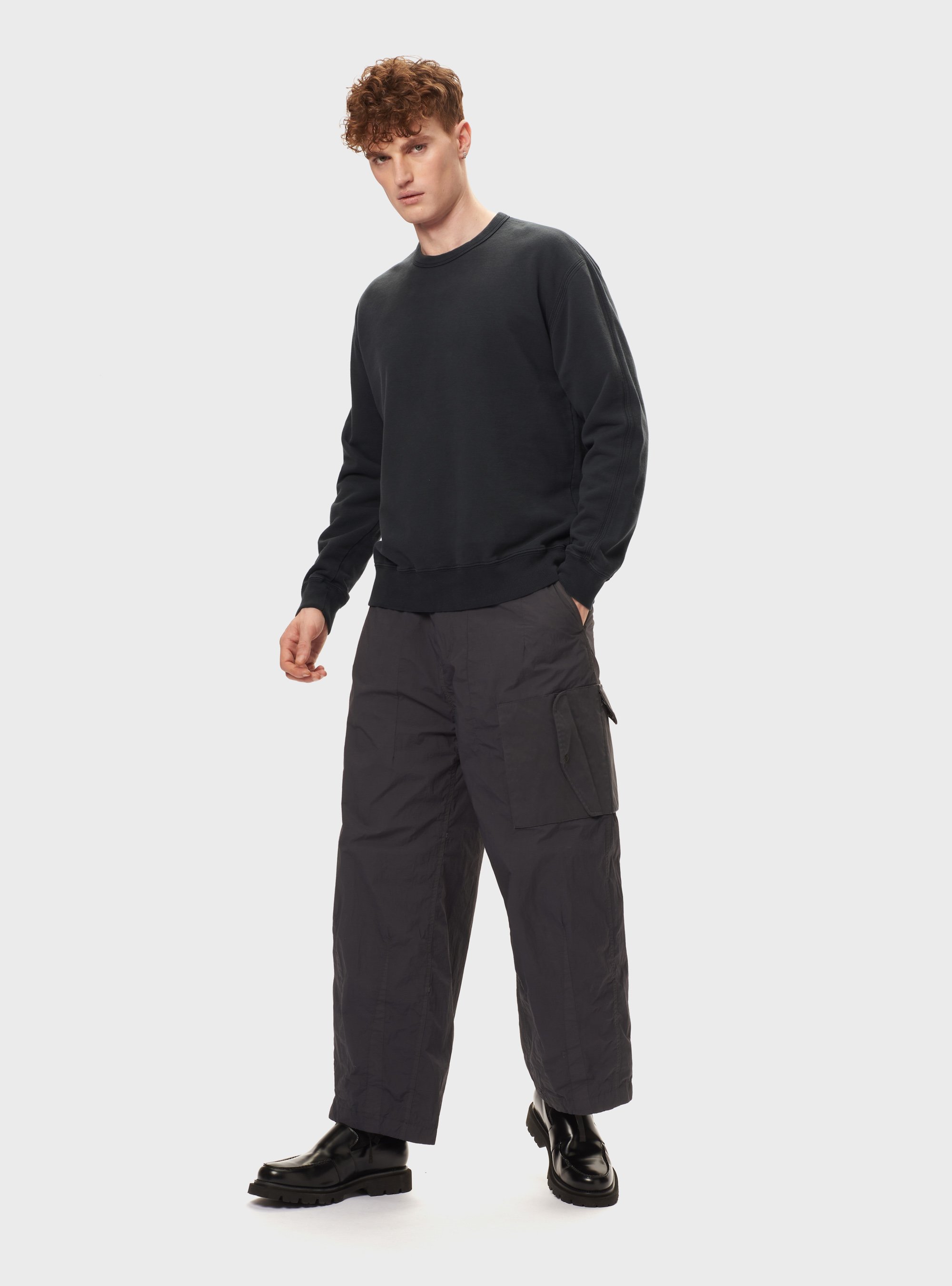 Garment Dyed Crewneck Sweater | Ten c ® Garment Dyed Crewneck Sweater | Ten c ®