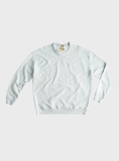 TEN C - CREWNECK SWEAT - Grey Microchip - TEN C