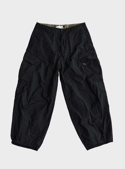 TEN C - PARACHUTE TROUSERS - Black - TEN C