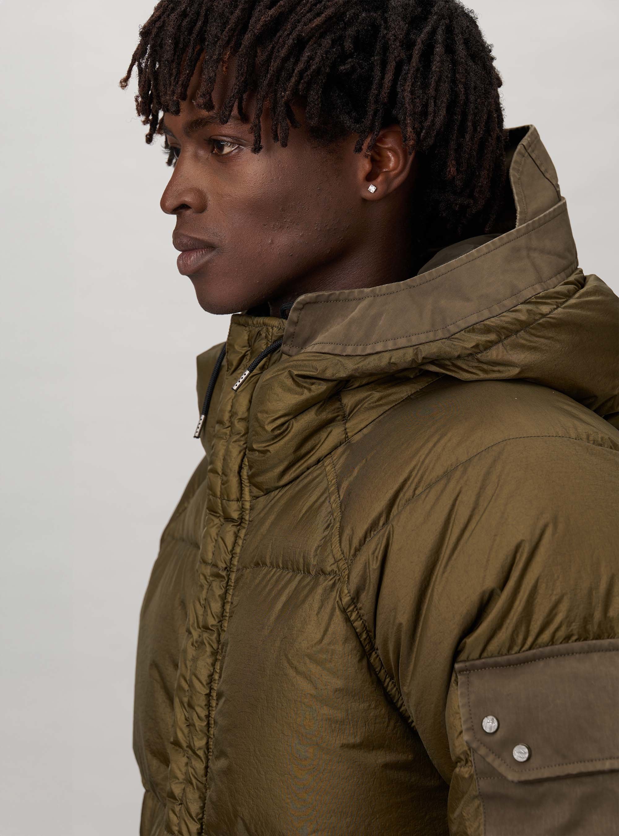Iced Combo Down Jacket | Ten c ®