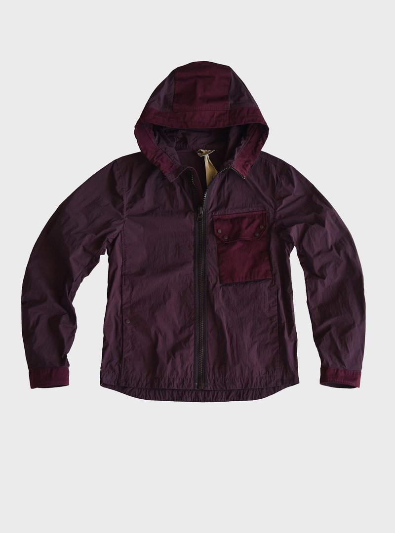 HODDED ZIPPED MID LAYER