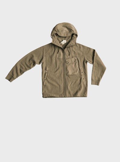 TEN C - SNAP POCKET ZIP HOODIE - Wot - TEN C