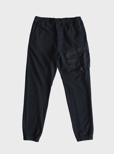 TEN C - GARMENT DYED SWEATPANTS - Grey Smog - TEN C