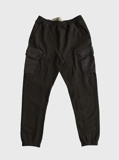 MULTI POCKET SNAP SWEATPANTS - Zoom