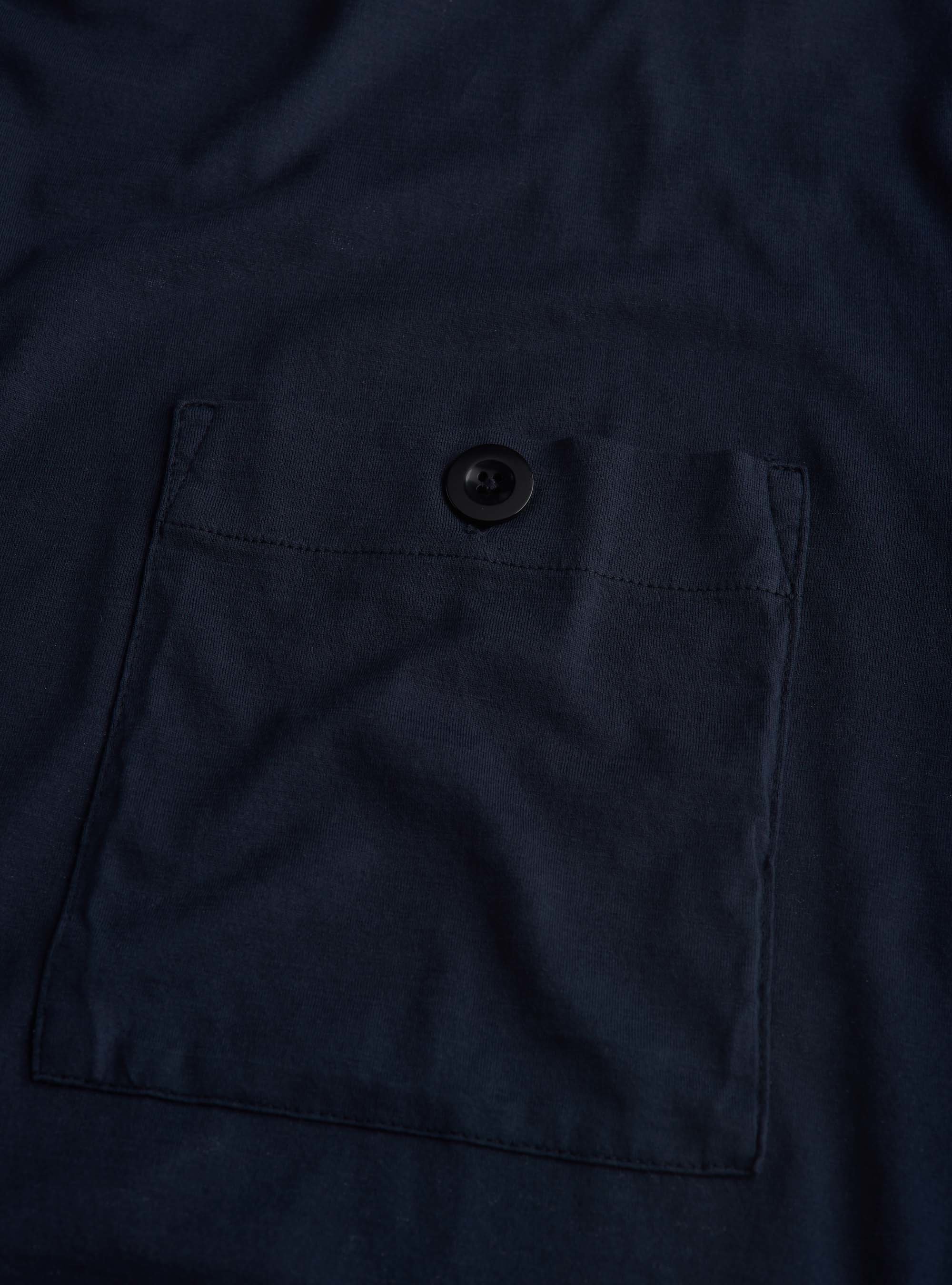 Tシャツ・カットソー Ten-C Chest Pocket Logo Label Hood Black 23CTCUF08086999 23 Pocket Cotton T-Shirt | Ten c ®