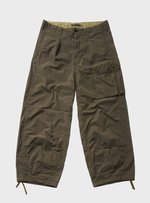 TEN C - CARGO PANTS WITH FLAP POCKETS - Green Lizard - TEN C