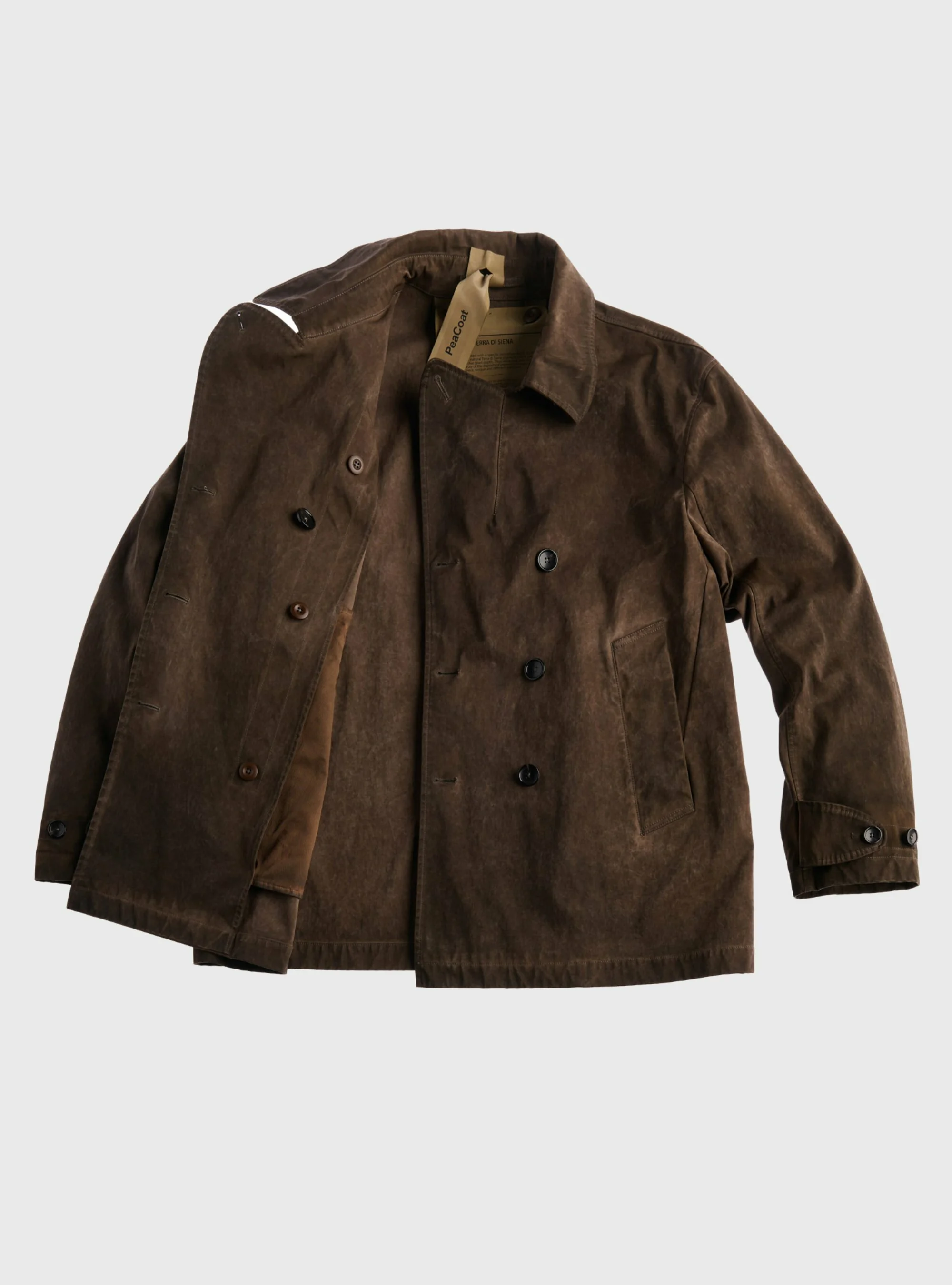 TEN C - PEACOAT TERRA DI SIENA - Turkish Coffe - TEN C