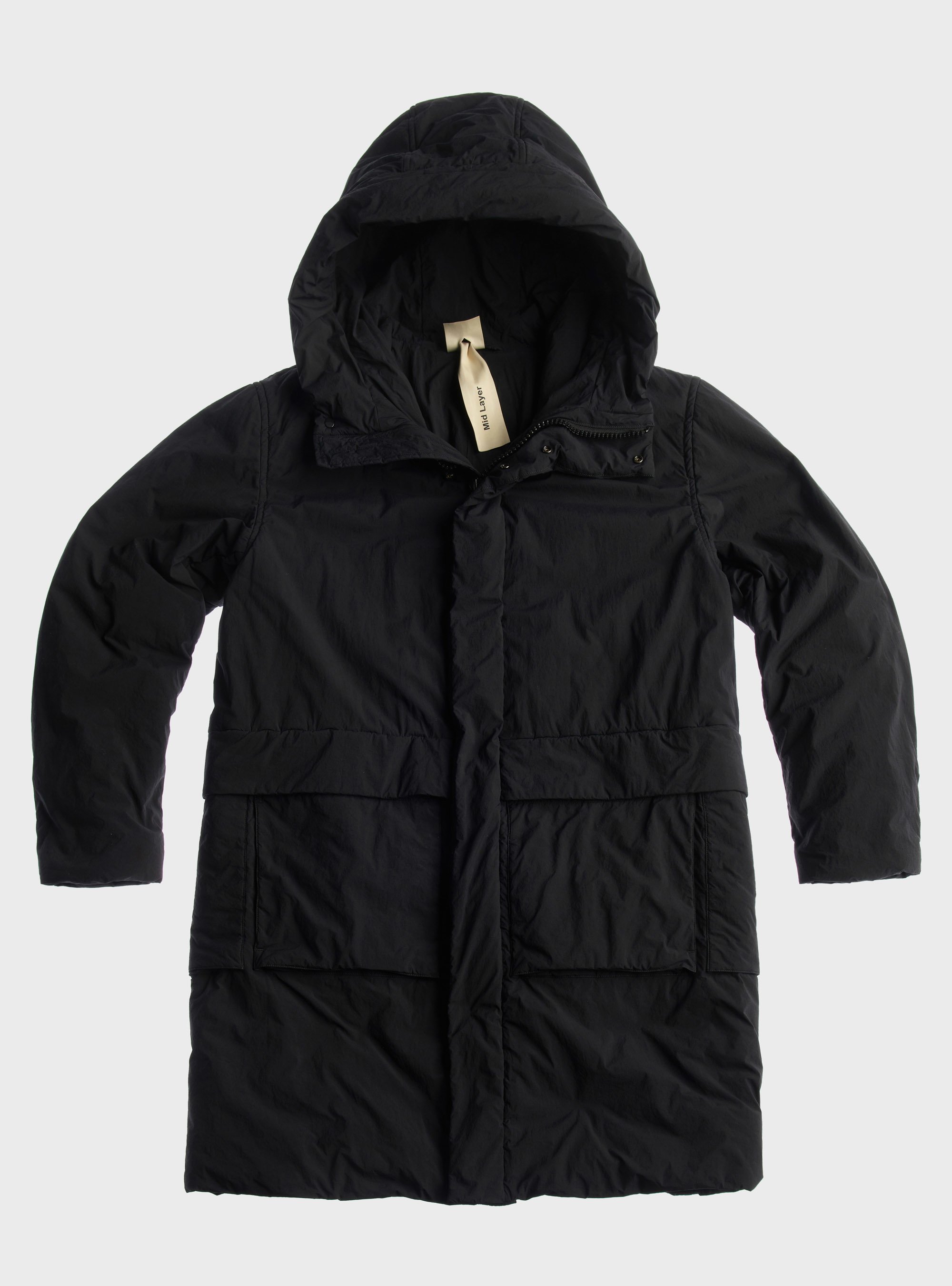 TEN C - PADDED COAT - Black - TEN C