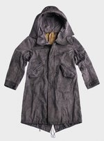 TEN C - OVERSIZED FISHTAIL PARKA II - Black Pitch - TEN C