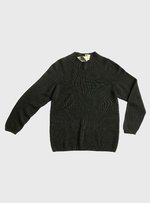 TEN C - CREWNECK SWEATER - Green Forest - TEN C