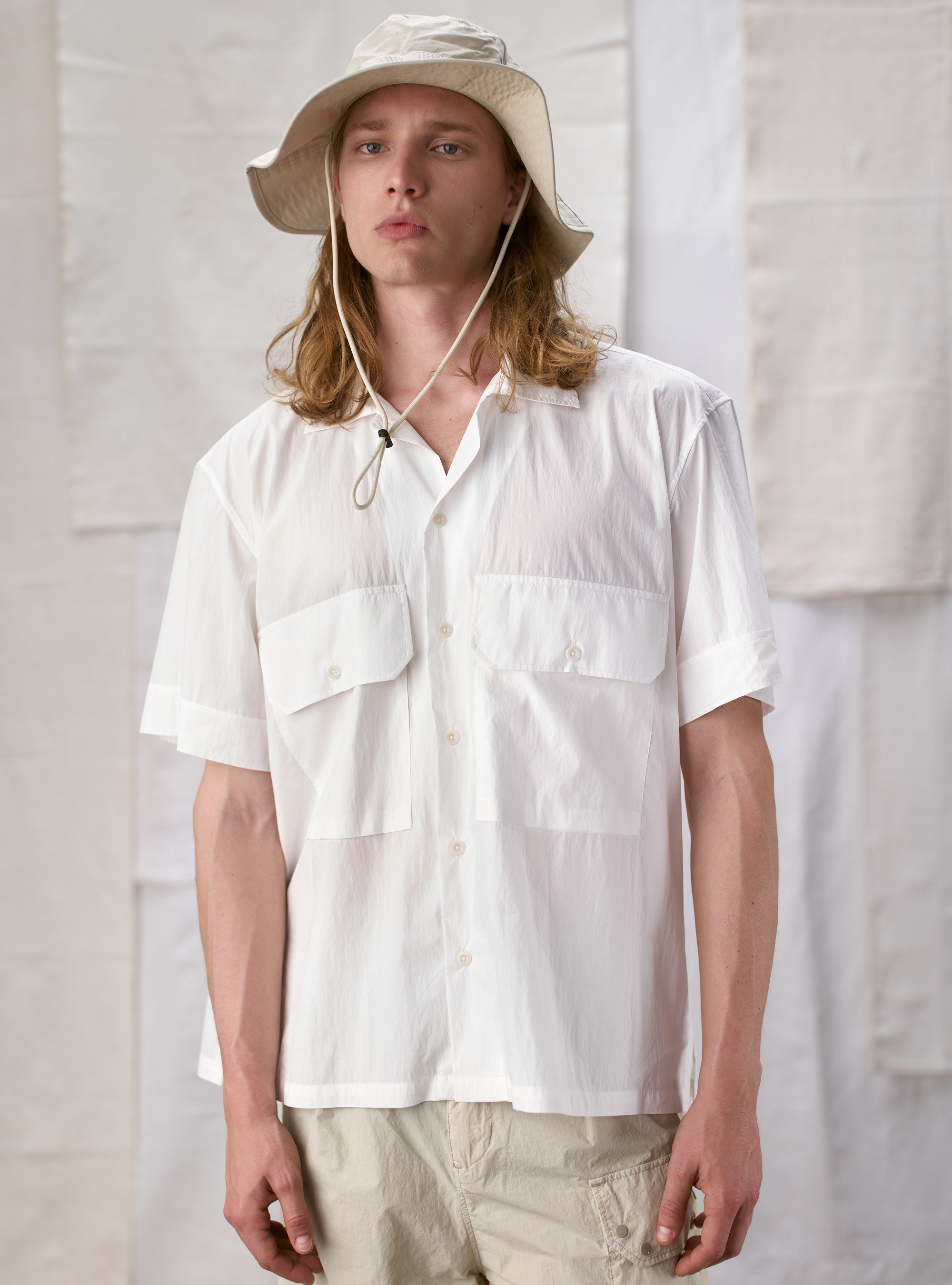 Tシャツ・カットソー Ten-C SS25 SHORT SLEEVES SHIRT (25CTCUS02002 006867 999) Ten-C SS25 SHORT SLEEVES SHIRT (25CTCUS02002 006867 999