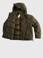 TEN C - ANTARCTIC DOWN JACKET - Green Lizard - TEN C
