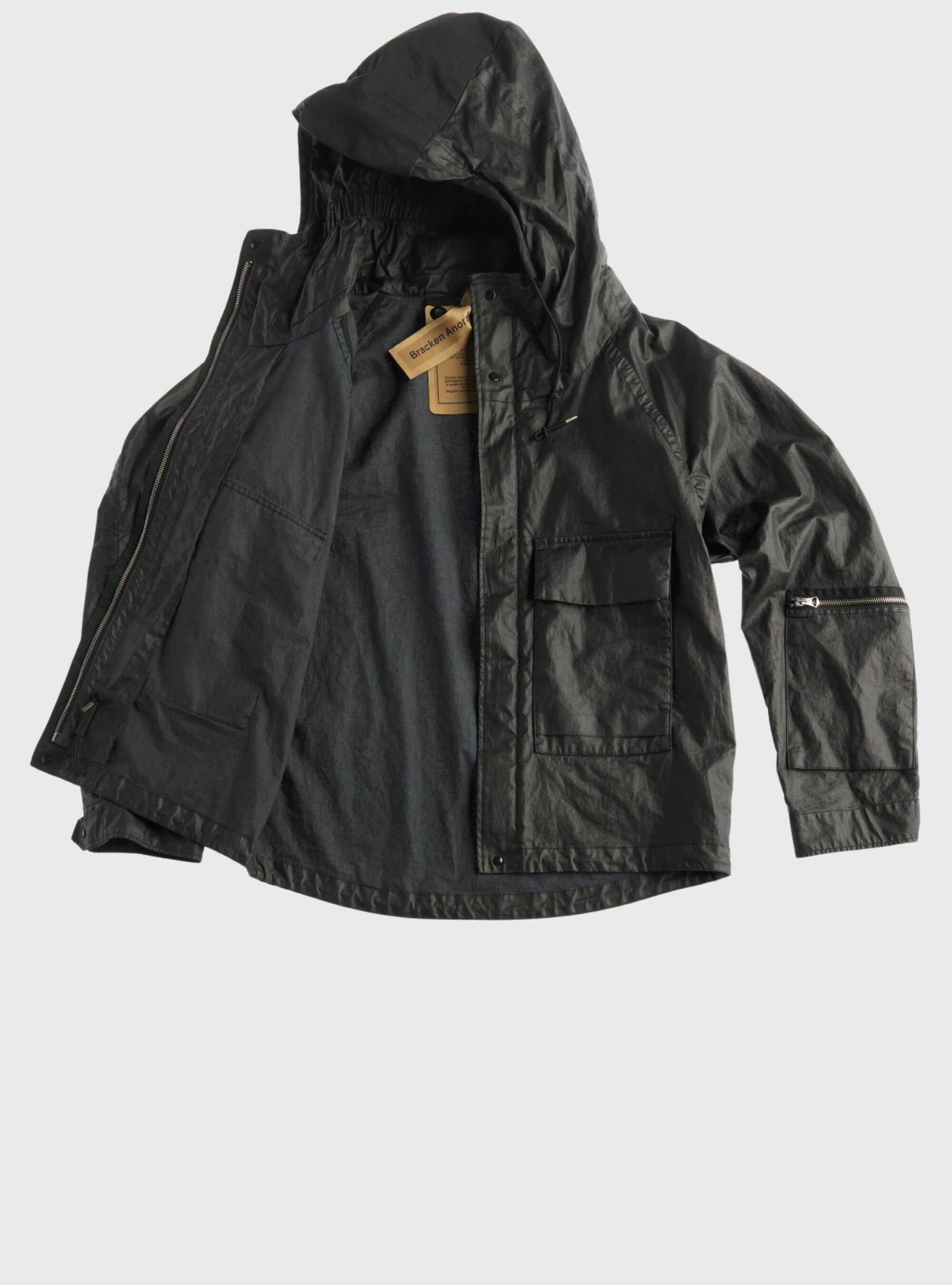 TEN C - BRACKEN ANORAK - Black - TEN C