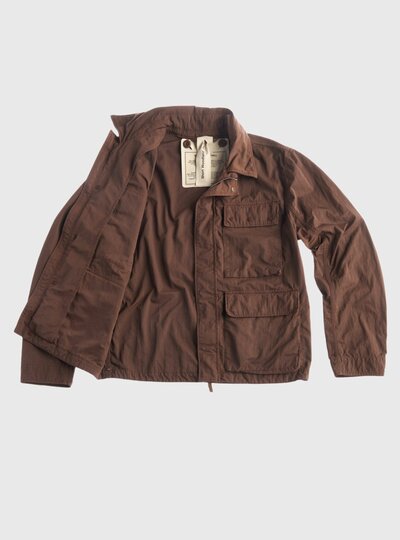 TEN C - SHORT WOODLAND JACKET - Arabic Coffee - TEN C