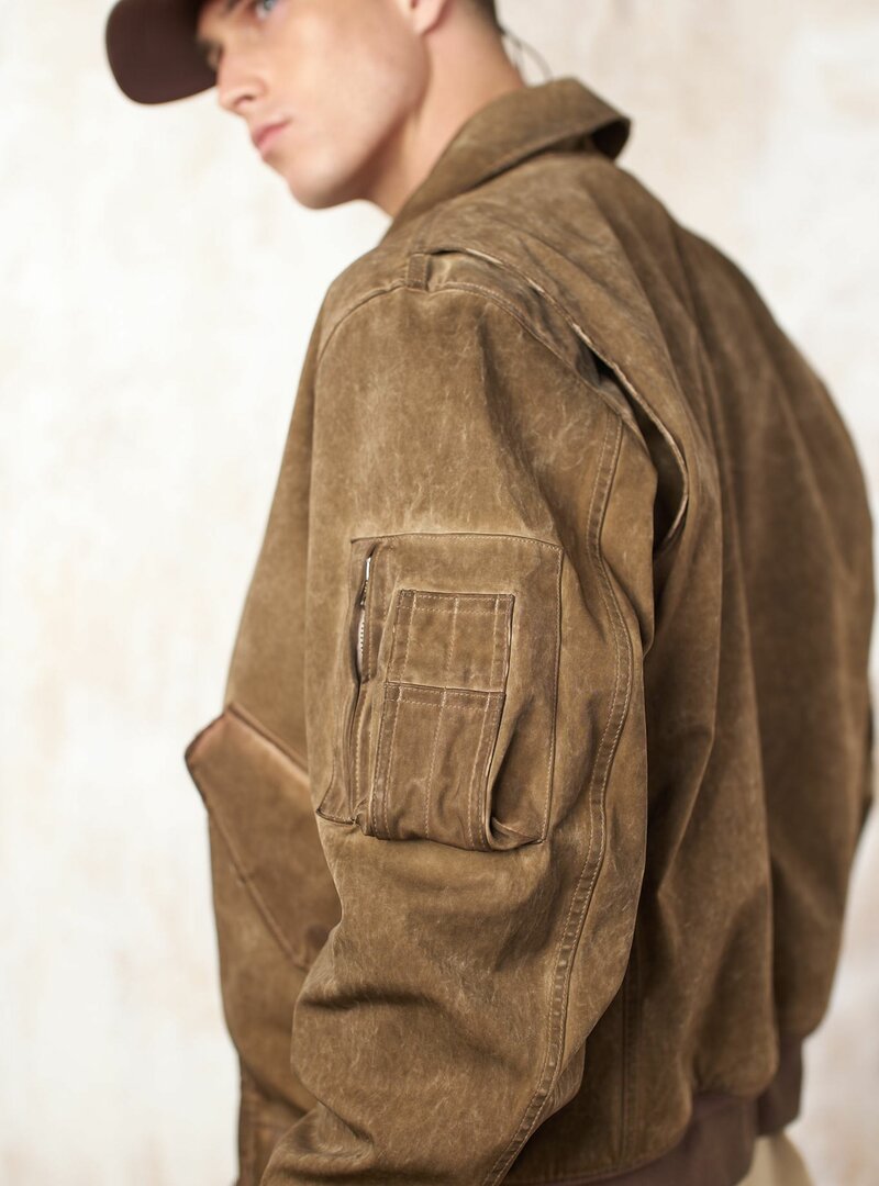 【1円~】TEN-C テンシー TC-J0013 FLY JACKET フライ ジャケット CAMO 50 【新古品】【未使用】9b12613jh0310mb20 Ten c LIGHT DOWN FIELD JACKET ⁄ GARMENT DYED NYLON TACTEL (DARK