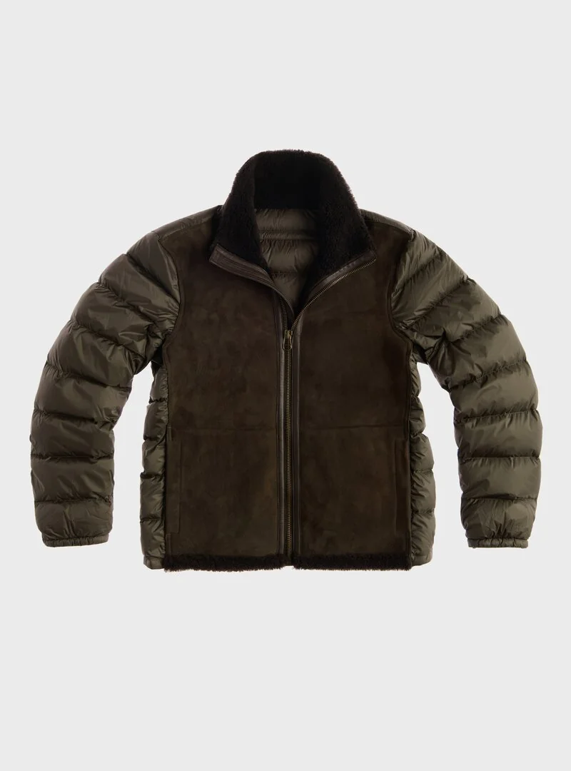 SHEARLING DOWN LINER JACKET