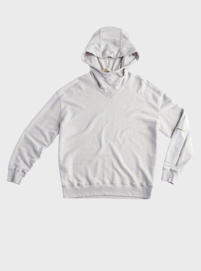 GARMENT DYED COTTON FLEECE - Zoom