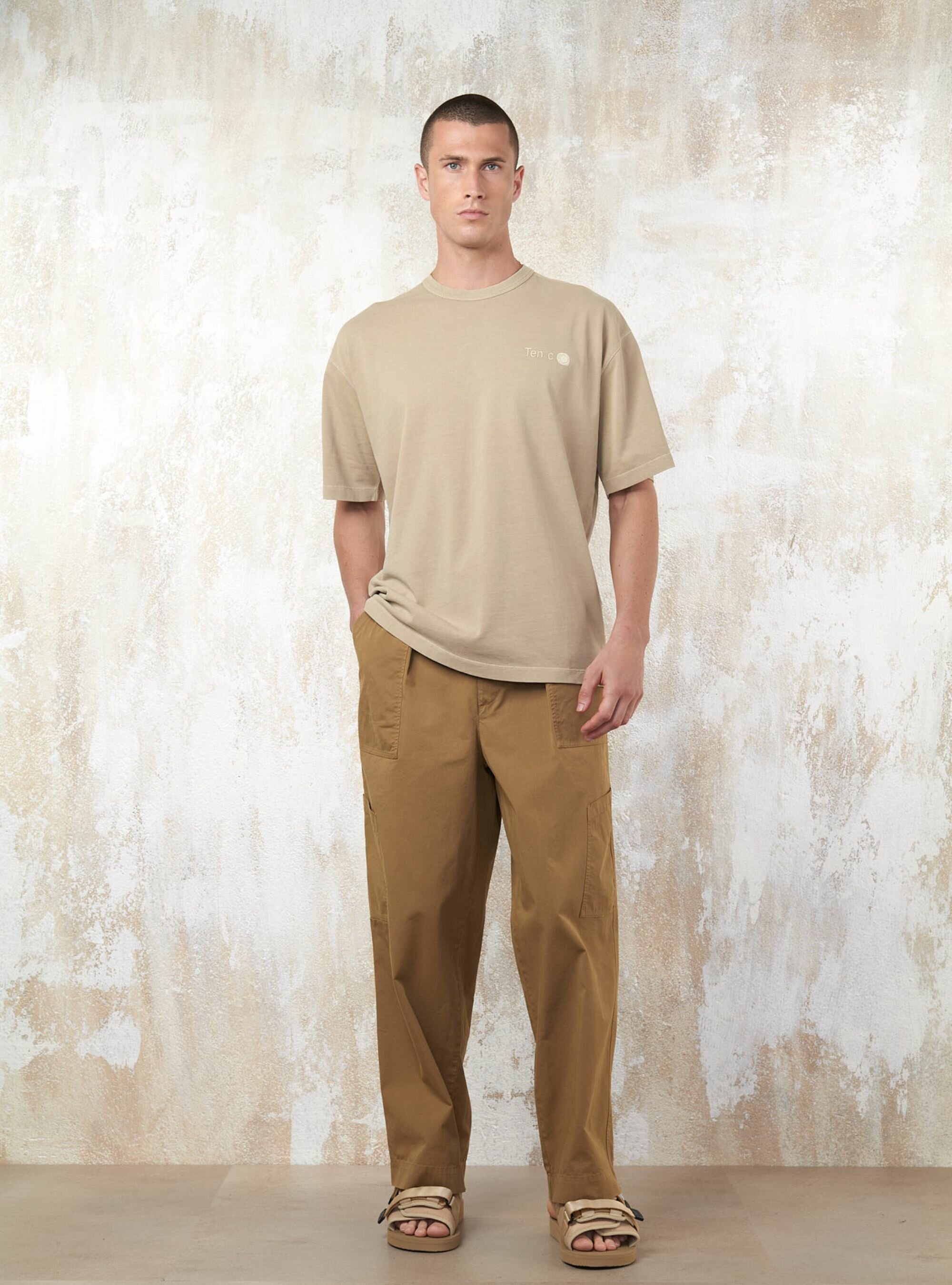 Mineral Garment Dyed T-Shirt | Ten c ®