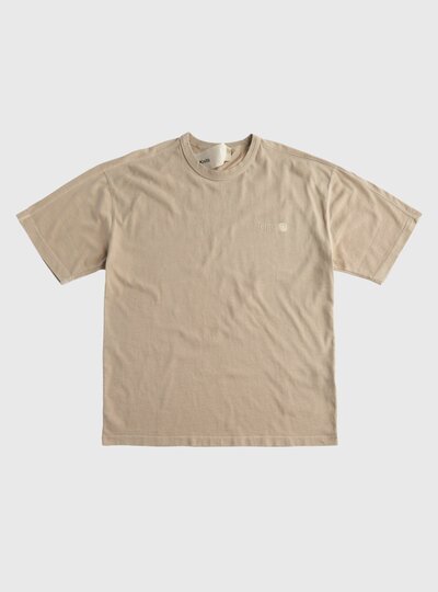 TEN C - MINERAL GARMENT DYED T-SHIRT - Pottery - TEN C