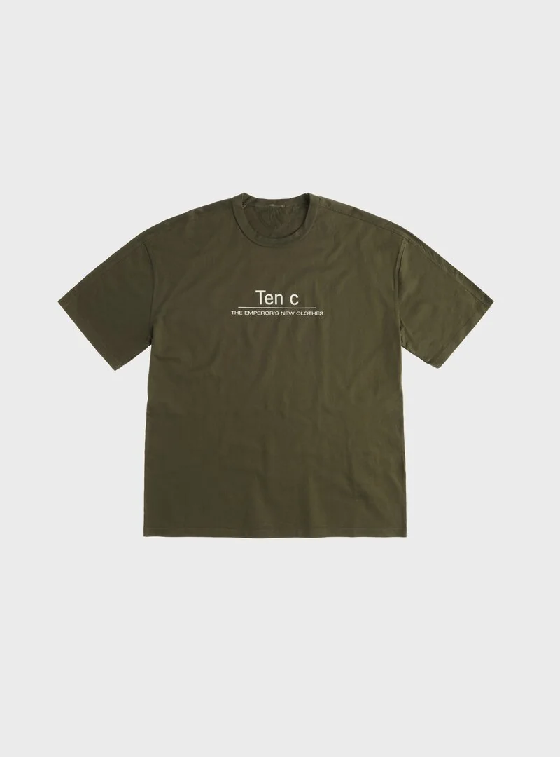BRAND COTTON JERSEY T-SHIRT