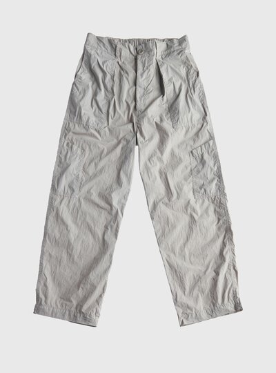 TEN C - GARMENT DYED NYLON TACTEL CARGO - Pale Taupe - TEN C