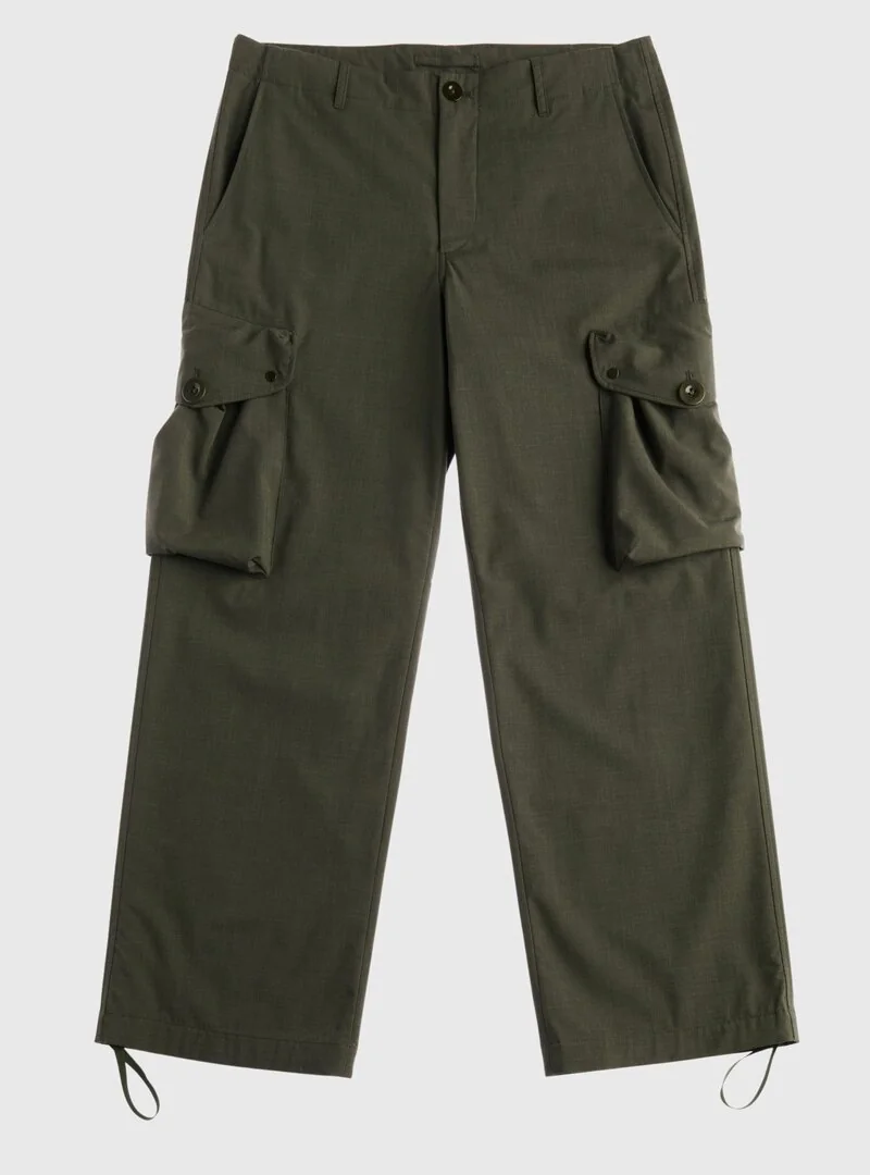 TECHNO WOOL TROUSERS