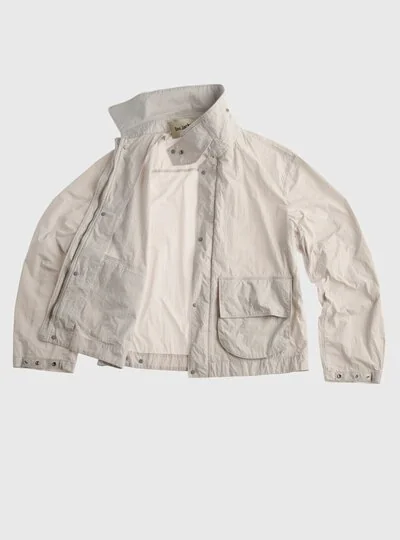 TEN C - DEEL JACKET - Grey Cloud - TEN C