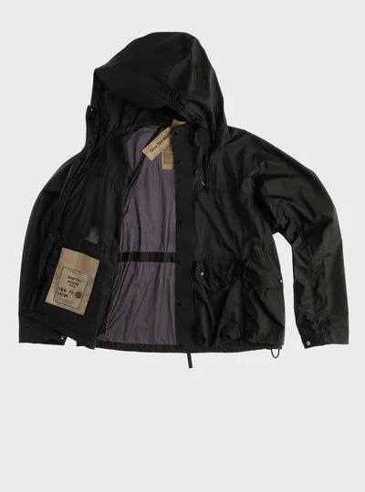 TEN C - SKYE TEN ANORAK - Fall 025 Drop - Black - TEN C