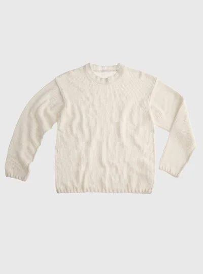 TEN C - CHENILLE COTTON KNIT - Snow White - TEN C